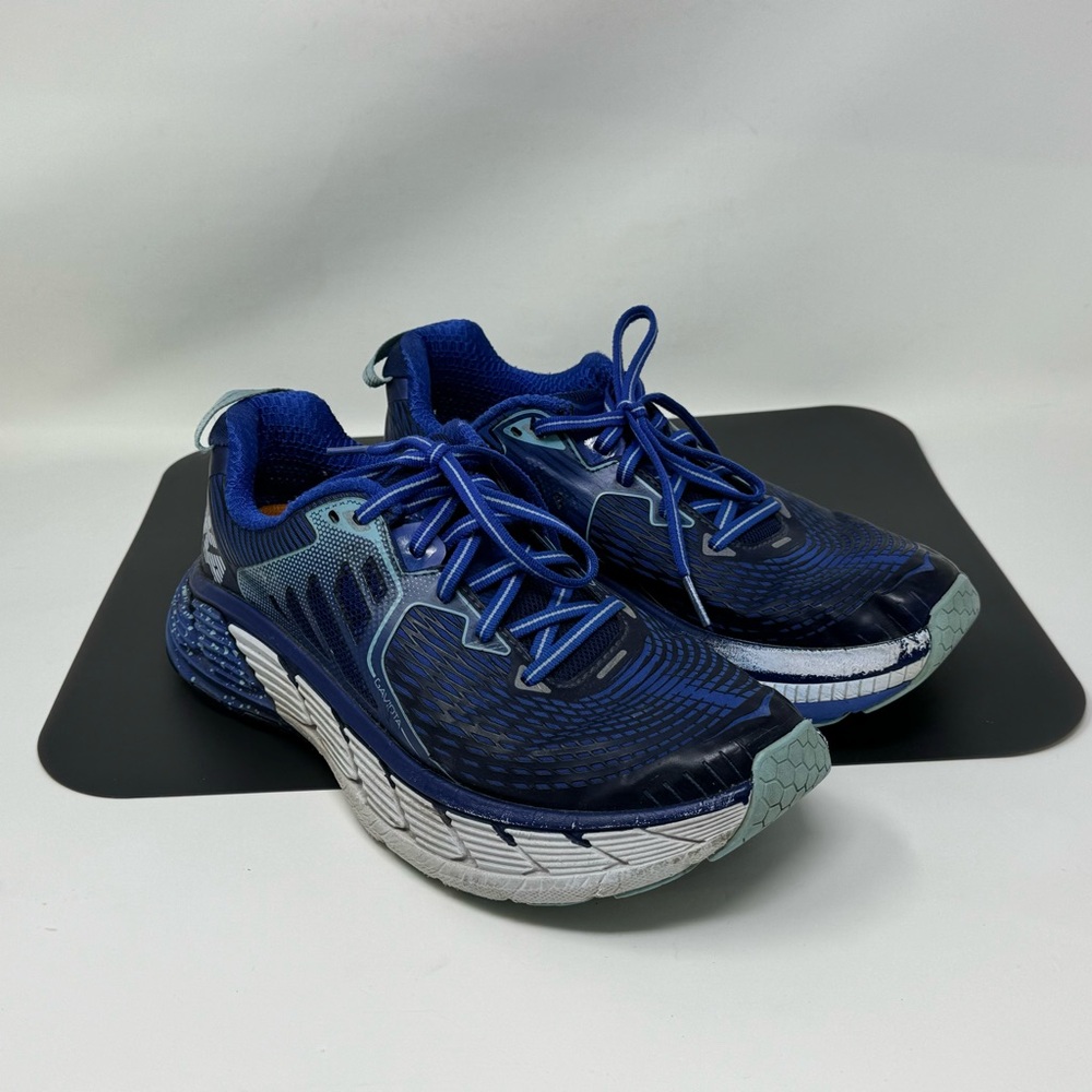 Hoka Gaviota Sneakers Size 8 Blue Running Fitness